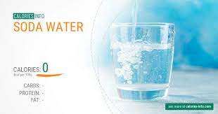 This reduces the calorie count thus offering more benefits along with taste. Soda Water Calories In 100g Oz Standard Serving Size Glass And More