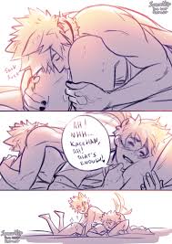 Post 5344505: comic Izuku_Midoriya Katsuki_Bakugo My_Hero_Academia  spacenipnops werewolf