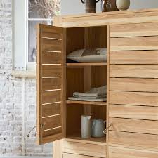 Eine ältere klassifizierung von teak hieß verbenaceae. Teak Sideboard Sideboard Aus Massivholz Minimalys Tikamoon