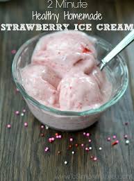 Bring to a boil over medium heat; Homemade Low Fat Strawberry Ice Cream Recipe Image Of Food Recipe