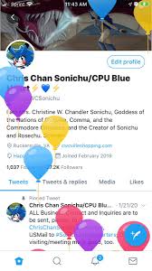 Welcome you came at the most boring time the christine saga. Chris Chan Sonichu Cpu Blue Heart On Twitter Feliz Dia De Chris Chan Sonichu Y Cumpleanos Por Todos Happy Birthday To All February 24ths And Me