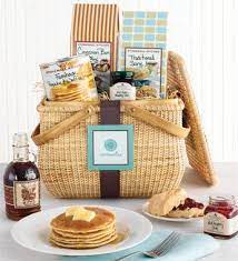 How To Send A Breakfast Basket Family Christmas Gifts Homemade Christmas Gifts Diy Christmas Gifts