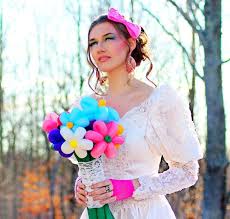 Classic balloon decor and unique gift baskets. 2017 Wedding Trend Balloon Decor Equally Wed Lgbtq Weddings