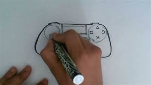 Easy To Draw Ps4 Controller Drone Fest How to draw an xbox 360 controllershoo rayner. easy to draw ps4 controller drone fest