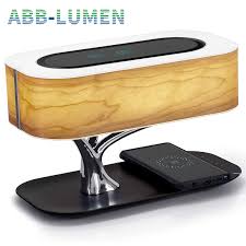2020 popular 1 trends in lights & lighting, cellphones & telecommunications, consumer electronics, computer & office with wireless desk lamps and 1. Modern Led Table Lamp For Bedroom Dimmable Bluetooth Speaker Phone Charger Wireless Desk Lamp Bedside Lamp Table Light Tree Lamp Alissa