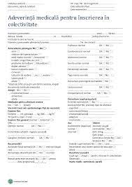 Evaluarea se realizează pe baza examinării clinice şi a antecedentelor personale existente la fişa medicală a copilului. Https Www Formaremedicala Ro Wp Content Uploads 2014 09 Adeverinta Medicala Pentru Inscrierea In Colectivitate Pdf