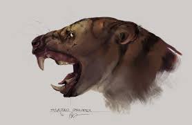 Thylacoleo Carnifex Ancient Animals Prehistoric Animals Extinct Animals
