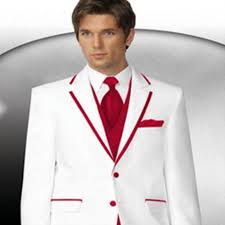 Throw on a black tuxedo jacket for a business meeting or choose a gray, red, or navy option for evening fun and you'll see these jackets quickly become vital parts of your wardrobe. White And Red Tuxedo Cheap Online