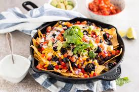 These additional ingredients in jen hansard's healthy sweet potato nachos recipe can help, too! 15 Minute Fully Loaded Vegetarian Nachos Savory Nothings