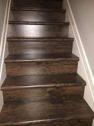 Cap A Tread Saratoga Hickory 47 In Length X 12 1 8 In Wide X 1 11 16 In Thick Laminate To Cover Stairs 1 In Thick 016071608 The Home Depot Staircase Remodel Staircase Design Stairs Design