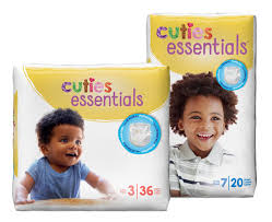 Cuties Premium Baby Diapers Size 7 41 Lbs Case 80 Ct