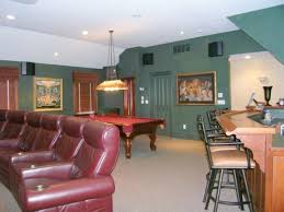 Choosing a color scheme is based on creating a color pallette. Basement With Wet Bar Game Room And Theater The Color Scheme Is Less Than Desirable Home Decor Sweet Home Home