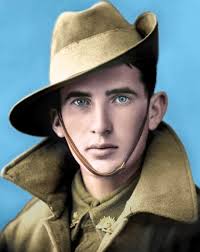 Sergeant Spencer Gwynne of the 10th Light Horse Regiment sitting