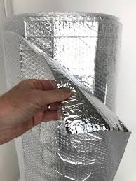 Bubble wrap insulation is cheap and abundant, it is massively used for packing and now is time to use it to believe it or not, you can easily insulate all windows in your home using bubble wrap. Kool Wrap Aluminised Silver Foil Laminated Bubble Wrap Lightweight Insulation 50m X 1 5m Wide Kool Wrap Heat Protection