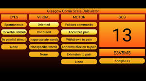 The glasgow coma scale provides a practical method for assessment of impairment of conscious level in response to defined stimuli. Glasgow Coma Scale Calculator For Android Apk Download