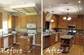Check out the video of recessed lights to see how to upgrade your. Removing A Fluorescent Kitchen Light Box The Kim Six Fix