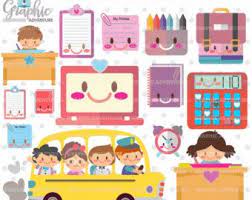 Finde und downloade kostenlose grafiken für schule clipart. Zuruck Zu Schule Clipart Zuruck Zu Schule Von Thehappygraphics Art School Supplies School Clipart Clip Art