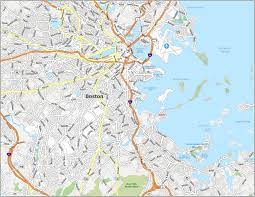 Map Of Boston And Surrounding Area Map Of Boston, Massachusetts - Gis Geography