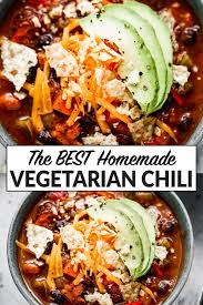Check spelling or type a new query. This Thick Hearty Vegetarian Chili Is Award Winning Quality Packed With Sweet Potatoes Black Beans And Fresh Vege In 2021 Vegetarian Chili Vegetarian Chili Recipes