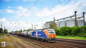 Maybe you would like to learn more about one of these? Ro Hu Ell 193 741 Now In Orange Blue Train Europe Design Updated X2 Railcolor News