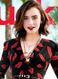 Lily Collins La Mejor Del Mundo Lily Collins Hair Lily Collins Lily Collins Bob
