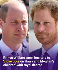 The future King is reportedly ready to take a simple step to ensure his  brother's children are kept out of the fold😥 Details below 1st comment👇