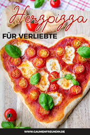 Herzpizza Fur Verliebte Perfekt Zum Valentinstag Oder Muttertag Rezept Rezepte Lebensmittel Essen Essen