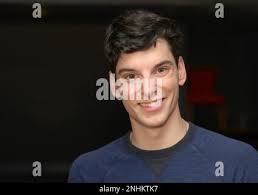 ÔHarry Potter and the Cursed Child' play actors John Skelley (Harry/left)  and Benjamin Papac (Albus/right) as they show the wand magic at Curran  theater