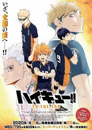 haikyuu to the top haikyuu season 4 anime haikyuu anime