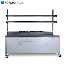 Workbenches and cabinets provide a dedicated space to work on your projects, while safely storing your tools, fittings and fixtures. Workbench With Locking Lower Cabinets Formaspace