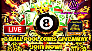Live coin giveaway 8ball pool. 8 Ball Pool Live Coins Giveaway London To Jakarta 8 Ball Pool Free Coins Youtube