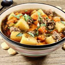 My Mom S Hamburger And Potato Soup Recipe In 2020 Hamburger And Potatoes Potato Soup Soup Recipes