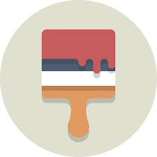 Brush Paint Paint Brush Icon Luxury Paints Icon Flat Design Icons