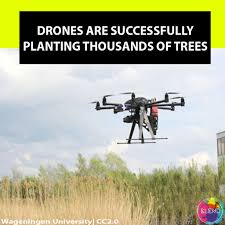 Tree Planting Drones Have Successfully Planted Thousands Of Saplings And They Re About To Plant More Drone Trees To Plant Drone Technology
