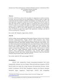 Some research and development based on local wisdom that has been done by previous researchers Pdf Pembentukan Masyarakat Ekonomi Asean Asean Economic Commmunity Aec 2015 Integrasi Ekonomi Berdasar Komitmen Tanpa Sanksi