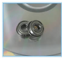 [Hot Item] Rolamento de esferas com flange Mini, Rolamento de Flange de cerâmica (MF125ZZ/C, 5X12X4mm)