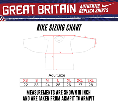 Great Britain Mens Authentic Nike Jersey 2019