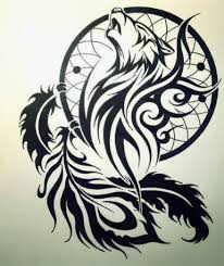 The graceful bird of the skies, the eagle, is the prayer carrier and messenger of the anishinabe people. Top Dream Catcher Tattoos With Wolf And It S Meaning Powwow Times
