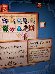 Stardew Valley: Everything To Know About Dwarf Scrolls