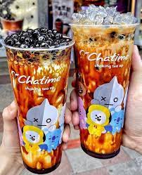 Bt21 Chatime Collab Drink Boba Makanan Dan Minuman Makanan