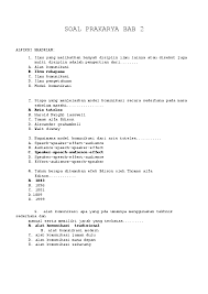 Jul 13, 2020 · latihan soal prakarya pokok bahasan pengolahan kelas 8 1. Doc Soal Prakarya Bab 2 Nurli Yanti Academia Edu