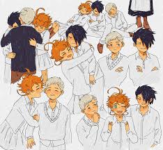 Ray x emma x norman. Emma Ray Norman The Promised Neverland Aesthetic Anime Neverland Anime