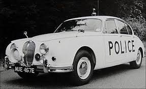 Black And White Police Car Uk Warwickshire Constabulary Jaguar Mk Ii 1966 Police Cars Old Police Cars Jaguar
