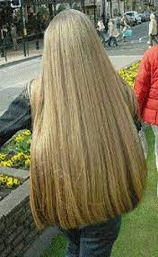 Pin By Dan Gill On Haar Ideen Silky Hair Perfect Blonde Hair Long Hair Ponytail
