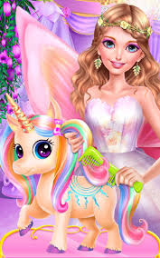 Also at the end, dress princess emma in a very colorful unicorn outfit that will match her cute cupcakes. Fairy Princess Unicorn Salon For Android Apk Download