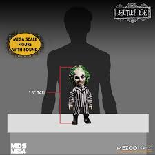 Ingredient lists are as available by the brand (or retailer) at the time of publishing. Mds Mega Scale Talking Beetlejuice Mezco Toyz