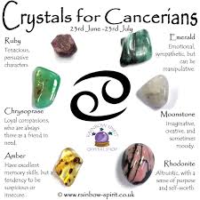People born under the star sign cancer will display personality traits that range from the sweet and loyal, to the petulant and resentful. Pin On Crystals