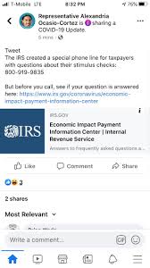 Irs Stimulus Phone Number Stimuluscheck