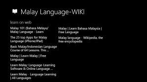Read student reviews and compare prices for 34 courses at english schools in malaysia. Malay Language Wiki For Windows 8 And 8 1