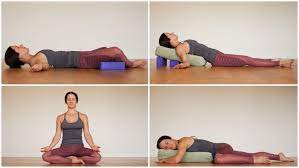Sturdy design maintains structural integrity in all poses. Restorative Yoga Sequence Ekhart Yoga